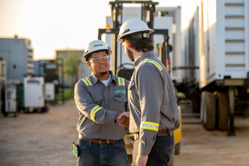 JC Davis Power Temporary industrial chillers for commercial and mission-critical cooling