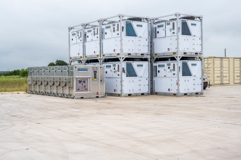 JC Davis Power JC Davis Power load bank equipment used for power system testing