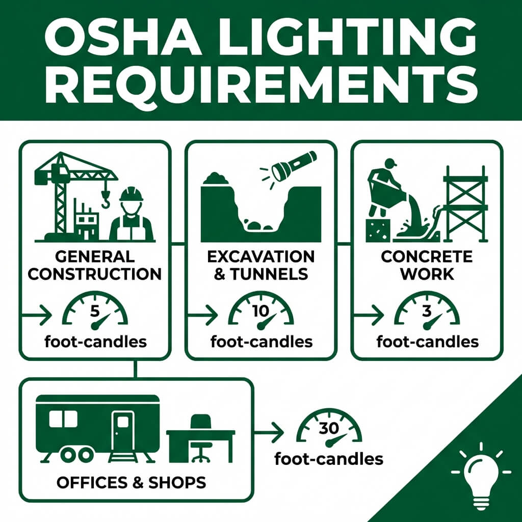 Osha Lighting Requirements